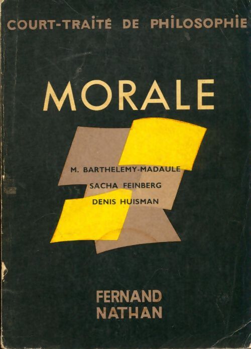 Morale - Collectif - Livre