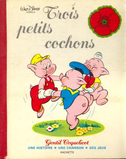 Les trois petits cochons  - Disney - Livre