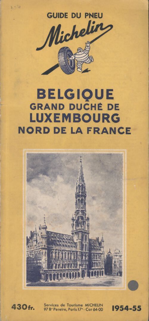 Belgique grand duché Luxembourg 1954-55 - Collectif - Livre