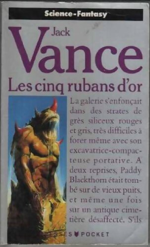 Les cinq rubans d'or - Jack Vance - Livre