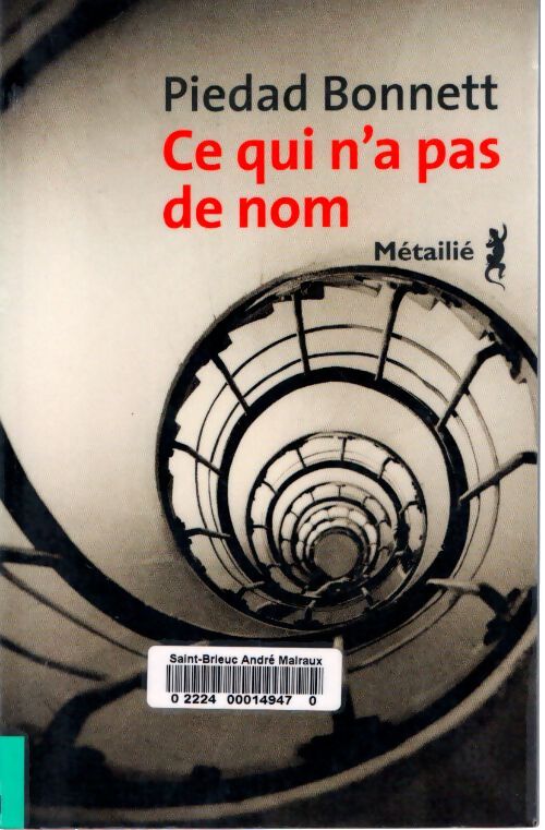 Ce qui n'a pas de nom - Piedad Bonnett - Livre