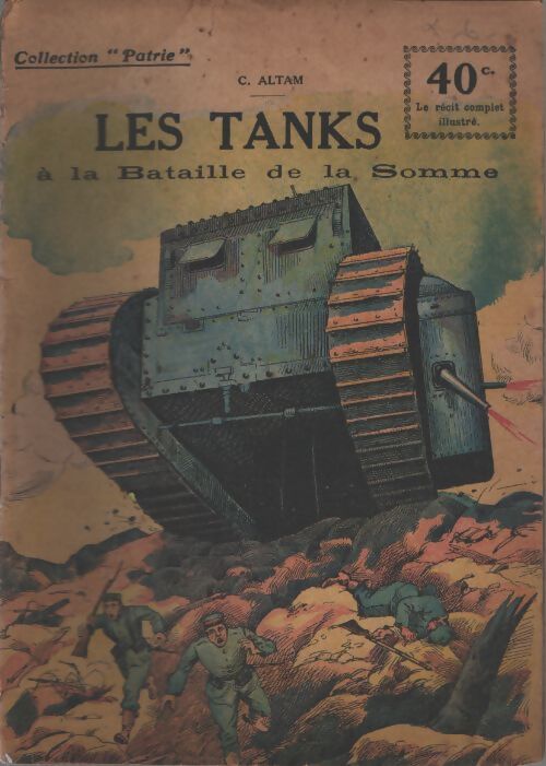 Les tanks à la Bataille de la Somme - Altan - Livre
