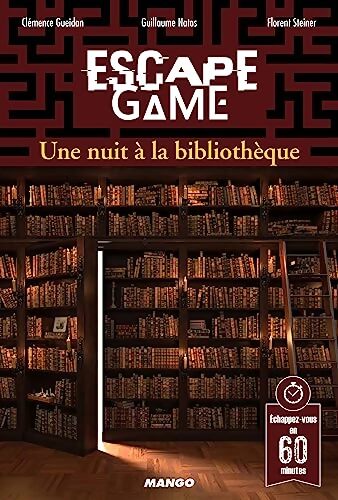 Escape game : Une nuit à la bibliothèque - Clémence Gueidan - Livre