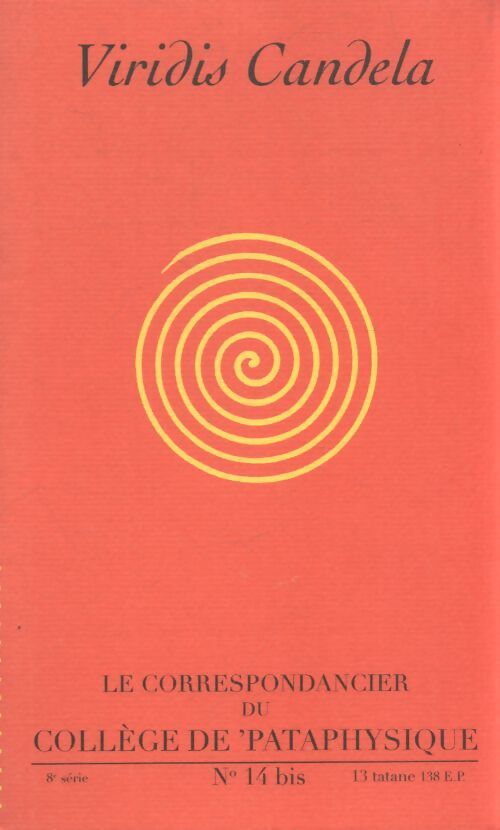 Viridis candela 8e série n°14 bis - Collectif - Livre