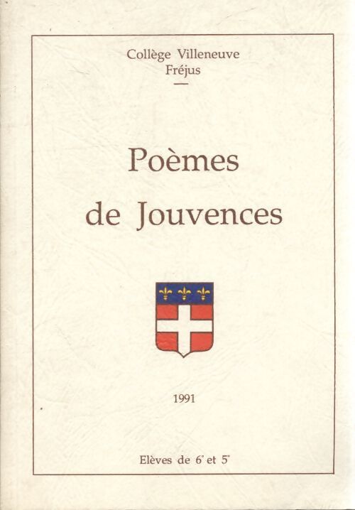 Poèmes de Jouvences - Collectif - Livre
