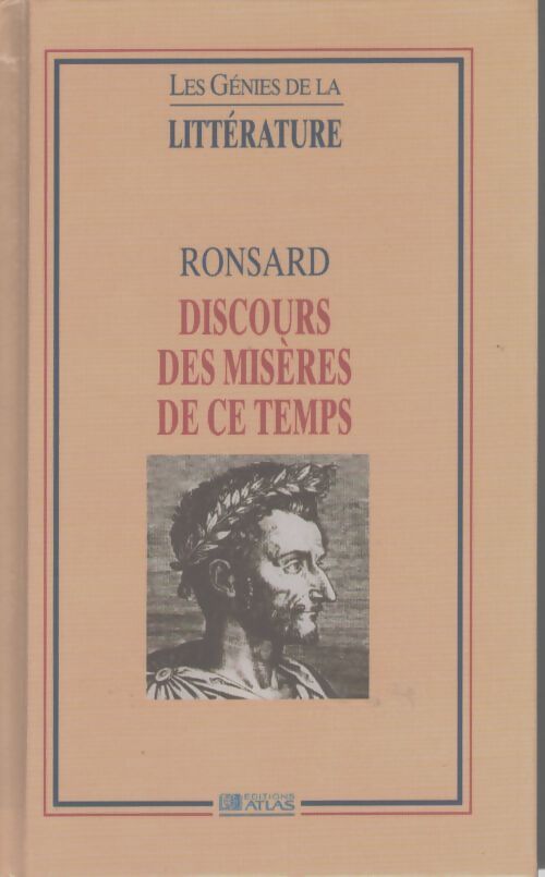 Discours des misères de ce temps - Ronsard - Livre