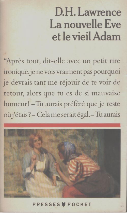La nouvelle eve et le vieil adam - D. Lawrence - Livre