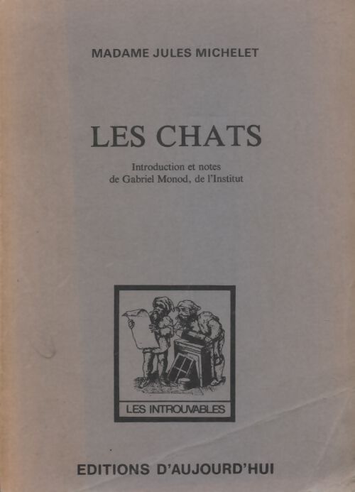 Les chats - Athénaïs Michelet - Livre