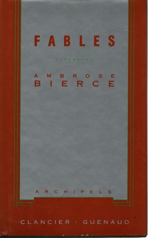 Fables - Bierce Ambrose - Livre