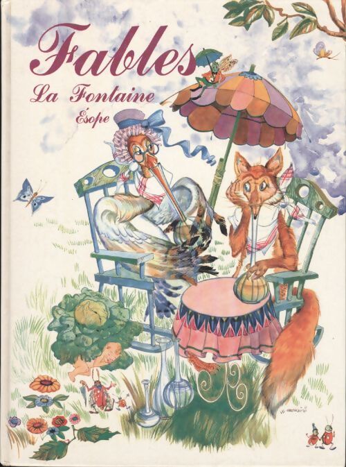 Fables de la Fontaine et d'Esope - Jean De La Fontaine - Livre