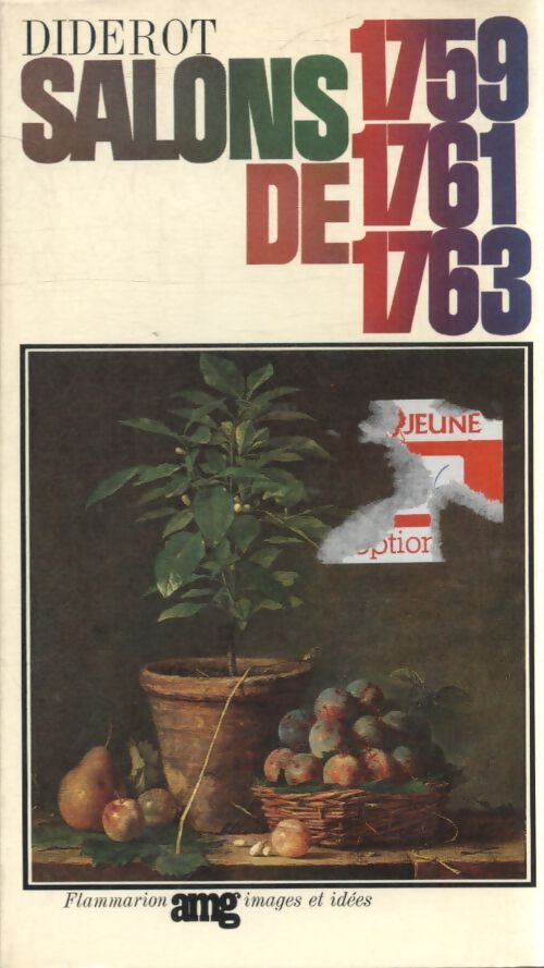 Essais sur la peinture. Salons de 1759 1761 1763 - Denis Diderot - Livre