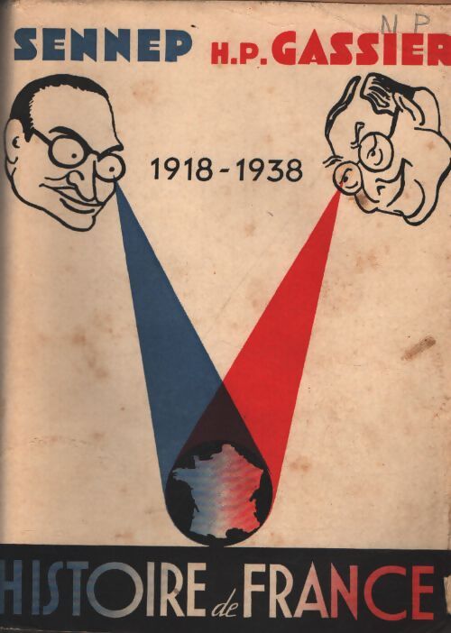 Histoire de france 1918-1938 - H.P. Sennep - Livre