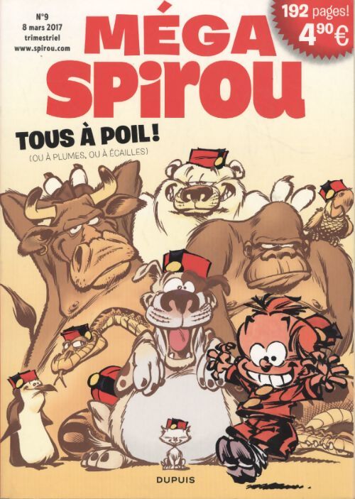 Méga Spirou n°9 - Collectif - Livre