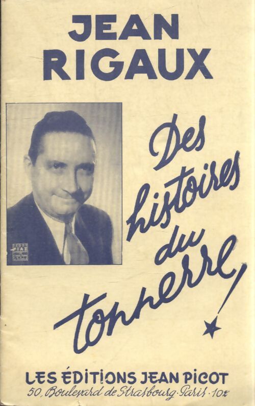Des histoires du tonnerre - Jean Rigaux - Livre