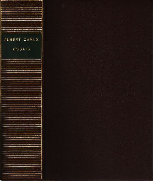 Albert camus essais - bibliothèque de la pléiade - - Albert Camus - Livre