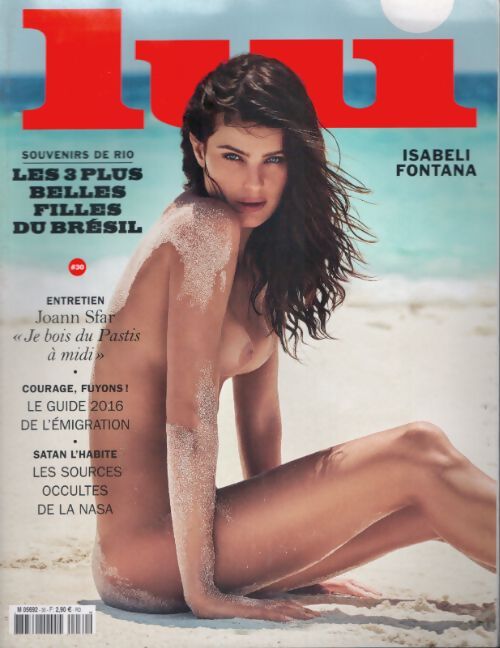 Lui (Nouvelle série) n°30 : Isabeli Fontana - Collectif - Livre