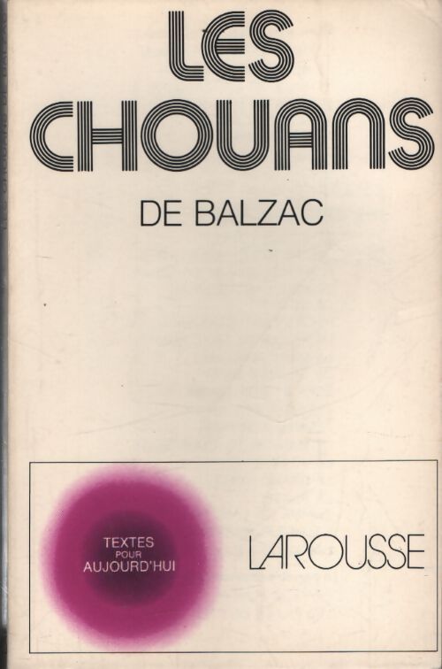 Les chouans de Balzac - Honoré De Balzac - Livre