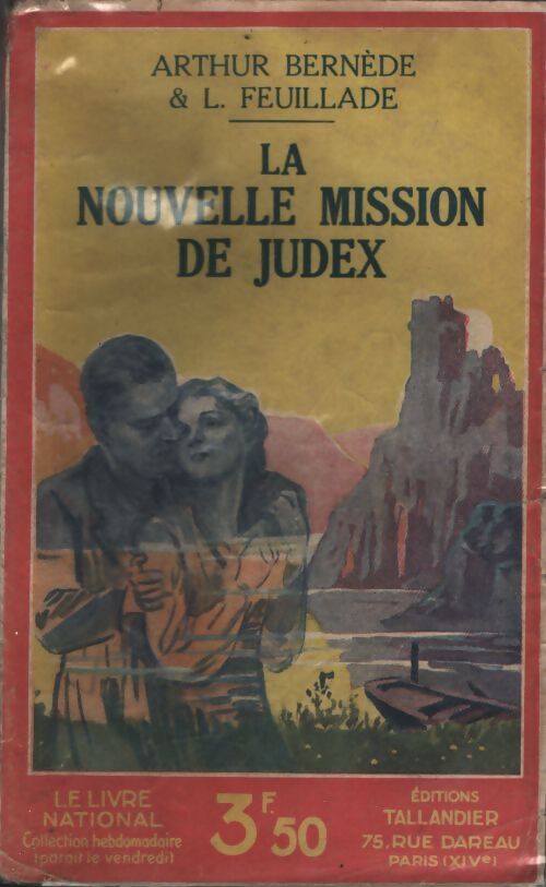 La Nouvelle mission de Judex - Arthur Bernède - Livre