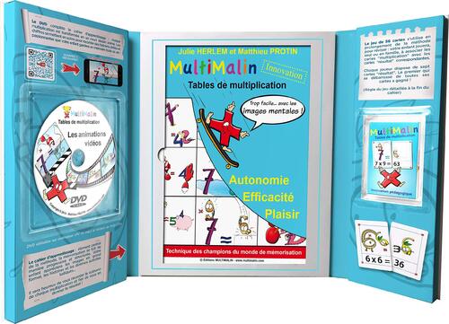 Multimalin : Tables de multiplication - Matthieu Protin - Livre