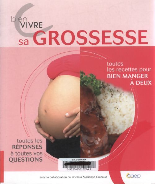 Bien vivre sa grossesse - Marianne Coicaud - Livre
