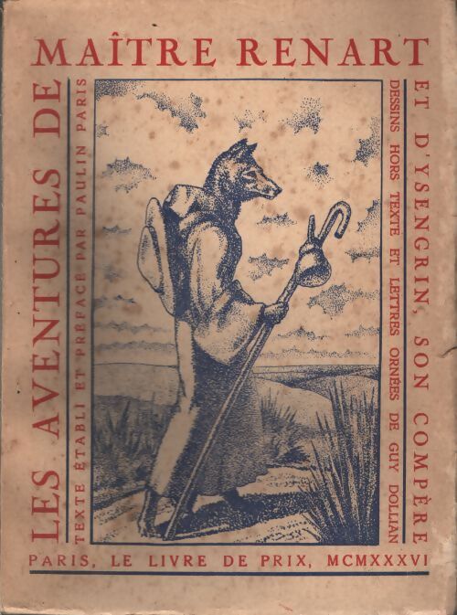 Les aventures de maître Renart - Paulin Paris - Livre