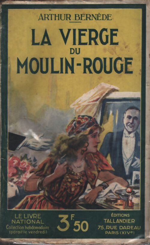 La vierge du moulin-rouge - Henri Verdier - Livre