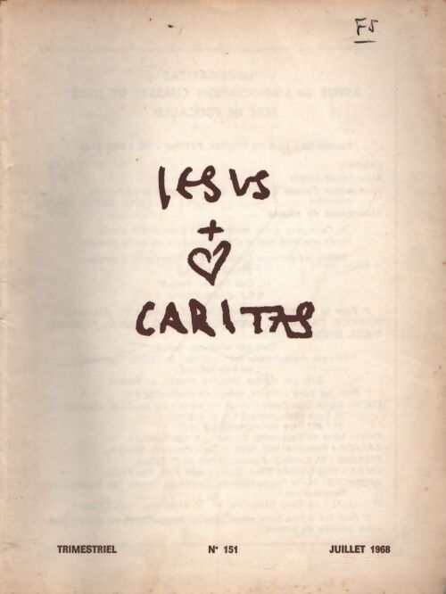 Jesus caritas n°151 - Collectif - Livre