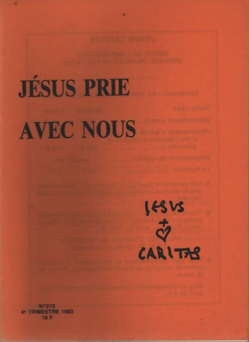 Jesus caritas n°212 - Collectif - Livre