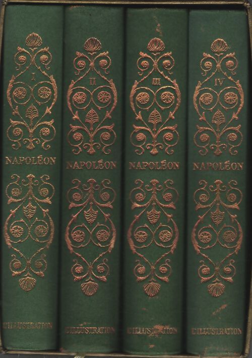 Coffret napoléon par ceux qui l'ont connu (coffret 4 vol.) - André Burnat - Livre