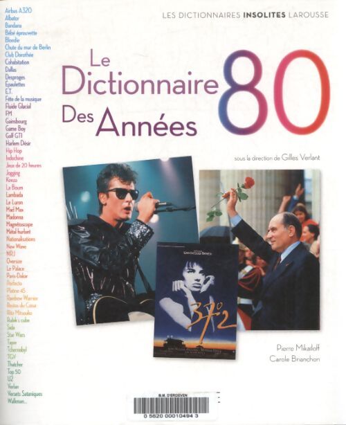 Le dictionnaire des années 80 - Pierre Mikaïloff - Livre