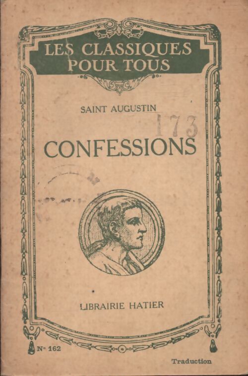 Confessions - Saint-Augustin - Livre
