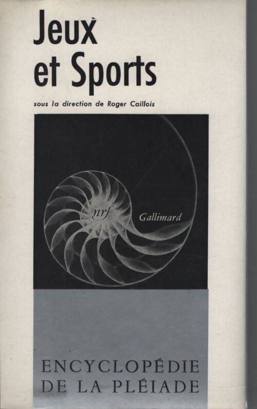 Jeux et sports - Roger Caillois - Livre