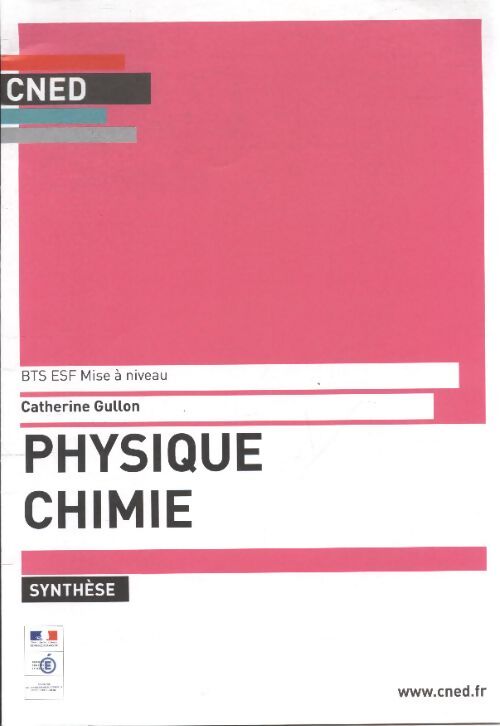Physique chimie BTS ESF - Collectif - Livre