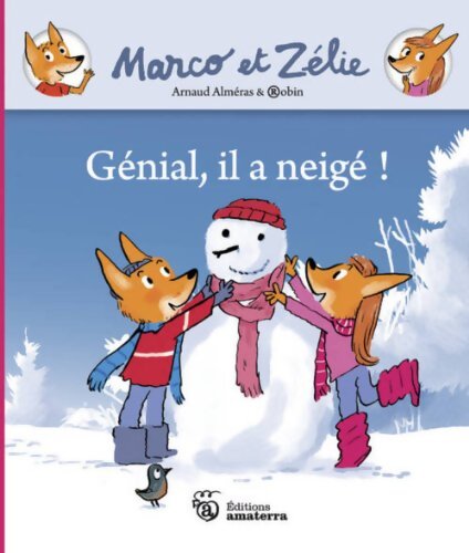 Marco et Zélie. Génial il a neigé ! - Arnaud Alméras - Livre