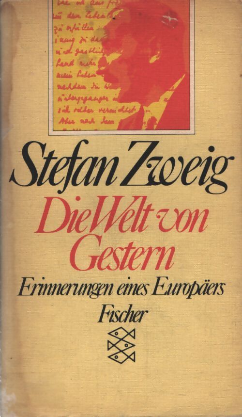 Die welt von gestern - Stefan Zweig - Livre