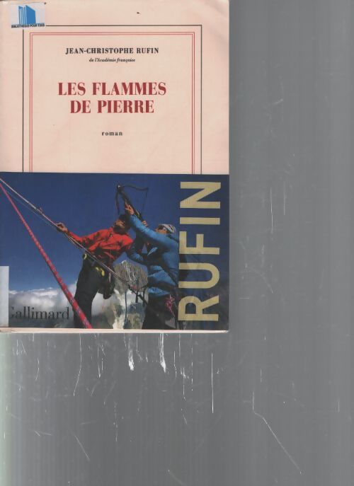 Les Flammes de Pierre - Jean-Christophe Rufin - Livre