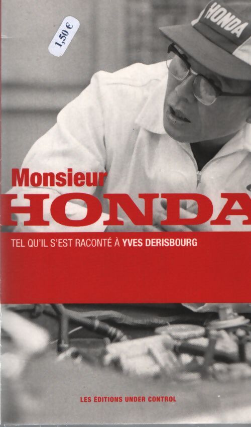 Monsieur honda tel qu'il s'est raconté a yves derisbourg - Yves Derisbourg - Livre