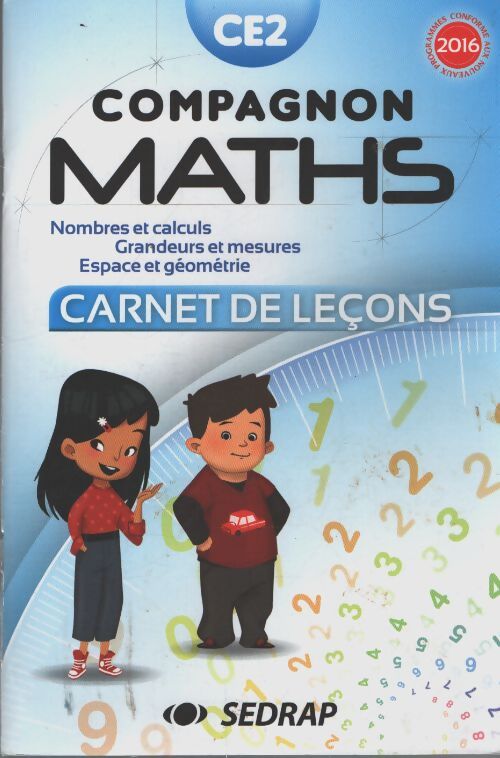 Compagnon maths carnet de leçons CE2 - Serge Filion - Livre