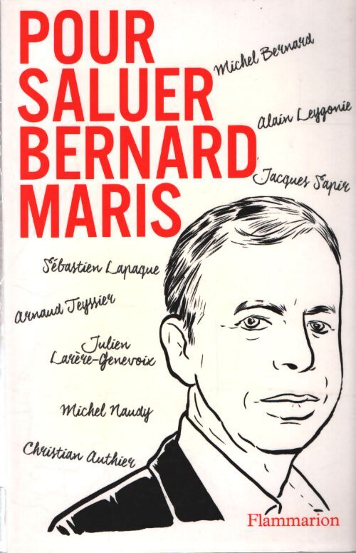 Pour saluer Bernard maris - Collectif - Livre