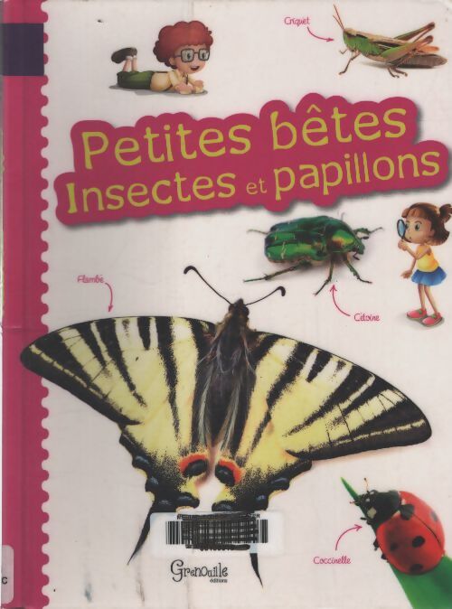 Petites bêtes insectes et papillons - Collectif - Livre