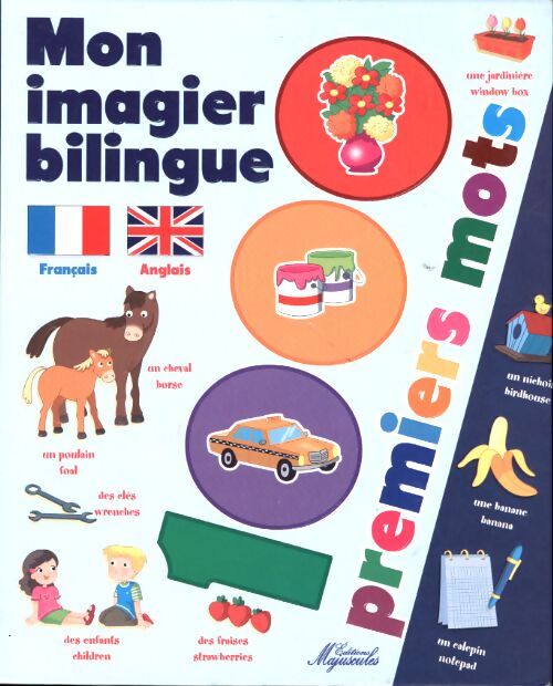 Mon imagier bilingue français-anglais - Collectif - Livre