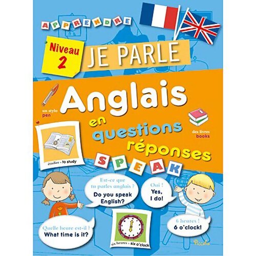 Je parle anglais en questions réponses niveau 2 - Collectif - Livre