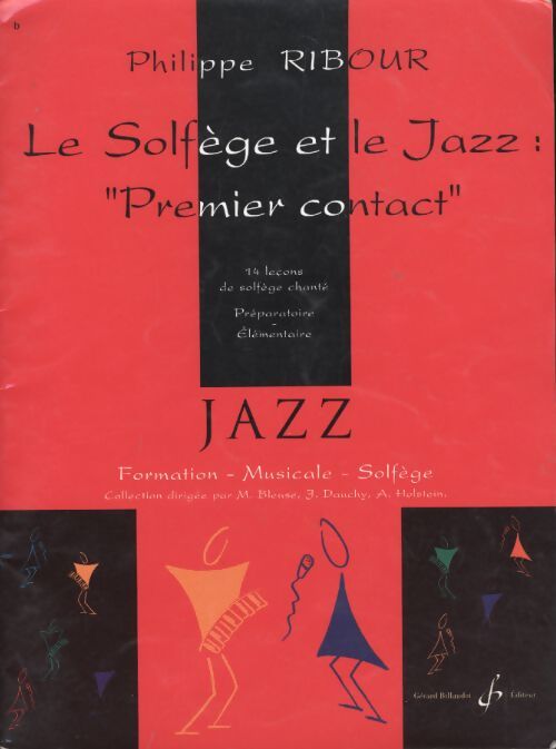 Le Solfège et jazz premier contact - Philippe Ribour - Livre