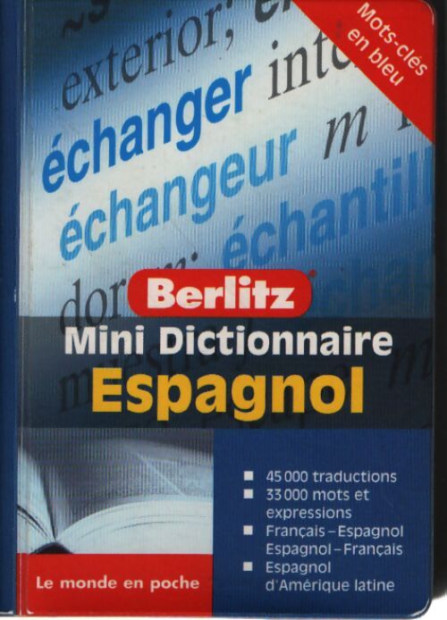 Mini dictionnaire français-espagnol et espagnol-français - Lexus - Livre