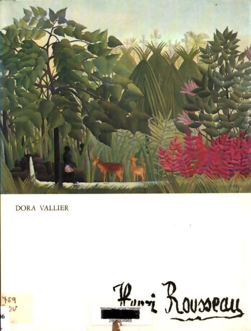 Henri Rousseau - Dora Vallier - Livre