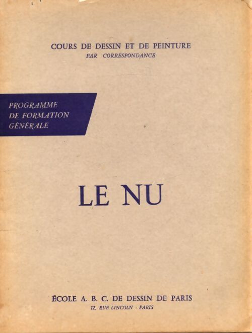 Le nu - Collectif - Livre