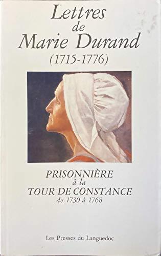 Lettres de Marie Durand - Marie Durand - Livre