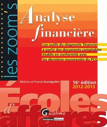 Analyse financière - Béatrice Grandguillot - Livre