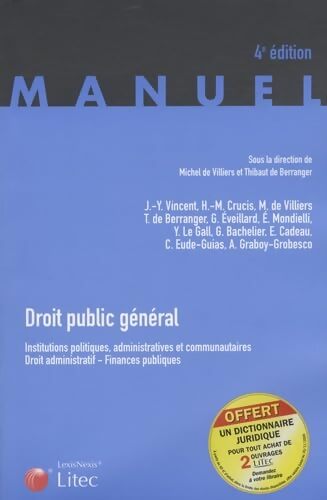 Droit public général - Michel De Villiers - Livre