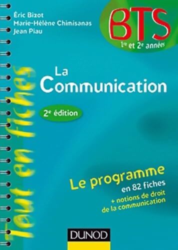 La communication BTS - Eric Bizot - Livre